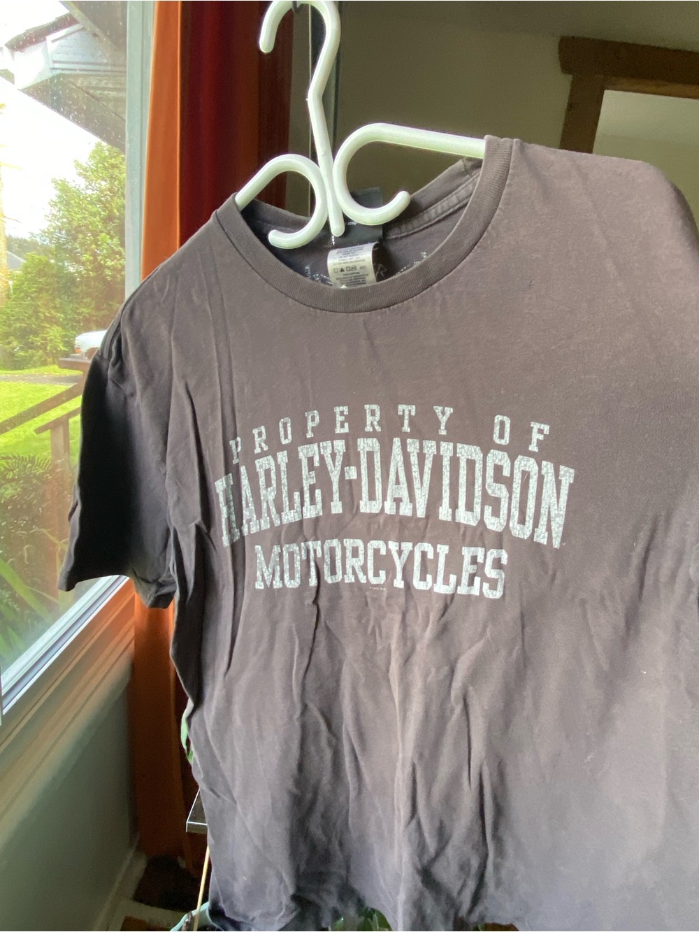 Vintage Harley-Davidson Black Dealership Dublin  T-Shirt with White Logo